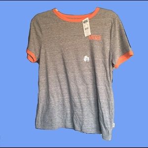 NWT Vans Ringer Tee